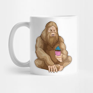 Bigfoot Halloween Cupcake Mug